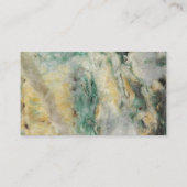 緑泥岩石模様 名刺 (裏面)