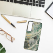 緑泥岩石模様 SAMSUNG GALAXYケース