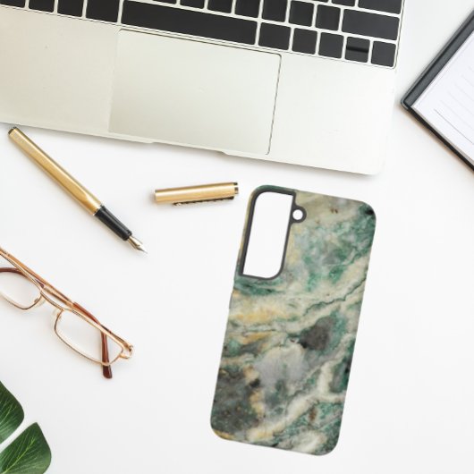 緑泥岩石模様 SAMSUNG GALAXYケース
