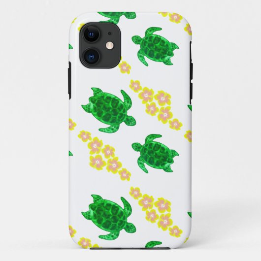 緑海Turltes Case-Mate iPhoneケース (裏面)
