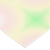緑淡い色のバラ白3D光学勾配パターン テーブルクロス (アングル)