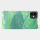 緑淡い色の植物葉自然iPhone 11ケース Case-Mate iPhoneケース (裏面(横))