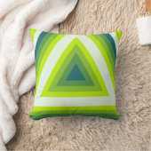 緑渦 クッション (ブランケット)