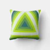 緑渦 クッション (裏面)