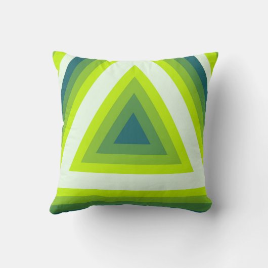 緑渦 クッション (裏面)