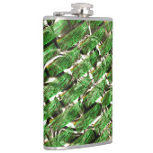 緑澄んの壁効果と白っぽい泡？ フラスク (右)