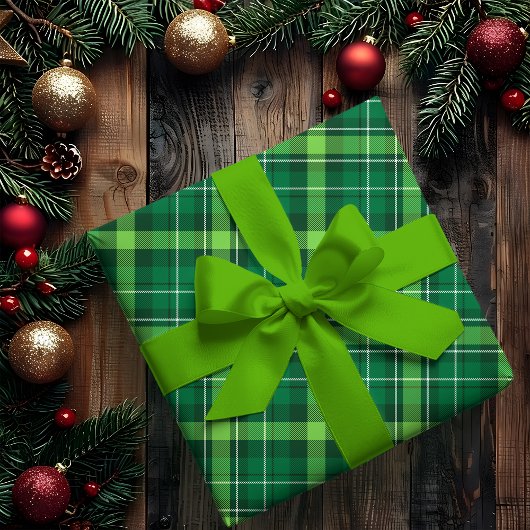 緑無地のすてき3インチ サテンリボン