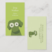 緑犬 名刺 (正面/裏面)