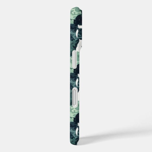 緑猫迷彩柄 Case-Mate iPhoneケース (裏面 / 右)