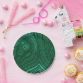 緑玉石マラサイト ペーパープレート (パーティー)