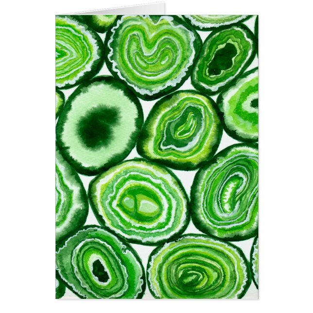 緑瑪瑙パターン (正面)