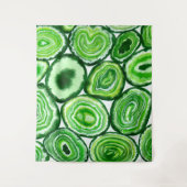 緑瑪瑙パターン タペストリー (正面)