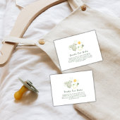 緑男女兼用赤ちゃん衣装本ベビー エンクロージャーカード