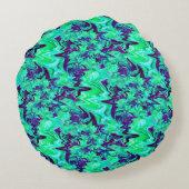 緑疑問に思...... ラウンドクッション (裏面)