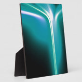 緑白熱［赤熱］光を放つの滝 フォトプラーク (側面)