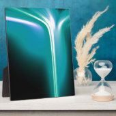 緑白熱［赤熱］光を放つの滝 フォトプラーク (側面)