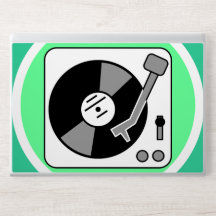 緑白DJターンテーブル