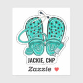 緑看護キャッグ&シリンジモノグラム防水 シール (シート)