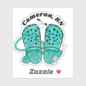 緑看護キャッグ&シリンジモノグラム防水 シール (シート)