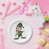 緑矮性紙プレート ペーパープレート (パーティー)