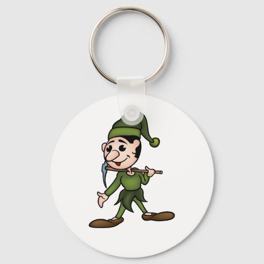 緑矮星 キーホルダー (正面)