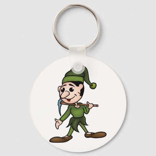 緑矮星 キーホルダー (裏面)