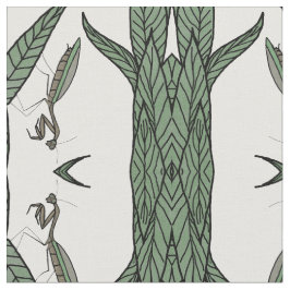 緑祈色のに映葉像 ファブリック