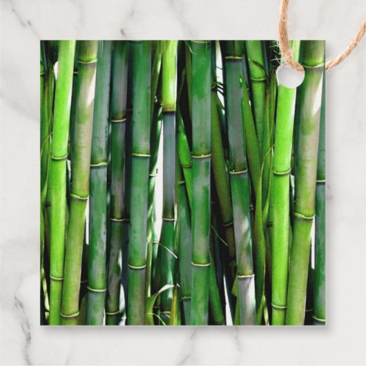 緑竹茎自然撮影 フェイバータグ (裏面)