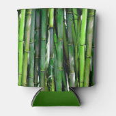 緑竹茎自然撮影 缶クーラー (正面)
