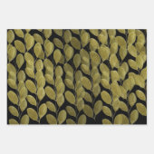 緑素晴らし水色 ラッピングペーパーシート (正面2)