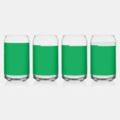 緑素晴らし背景(白縁どデザイン) ガラス缶 (裏面)