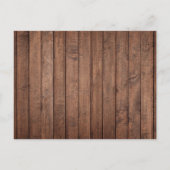 緑素朴のお祝いの生活招待状 ポストカード (裏面)