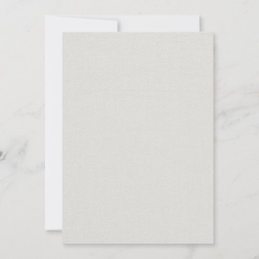 緑素朴のサプライズ80th誕生日パーティー 招待状 (裏面)