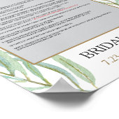 緑素朴のフォトプロップポスターフレーム ポスター (角)