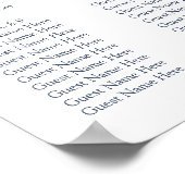 緑素朴のユーカリ結婚サマー。 ポスター (角)