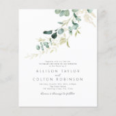 緑素朴の予算を一つ一つ結婚で使う (正面)