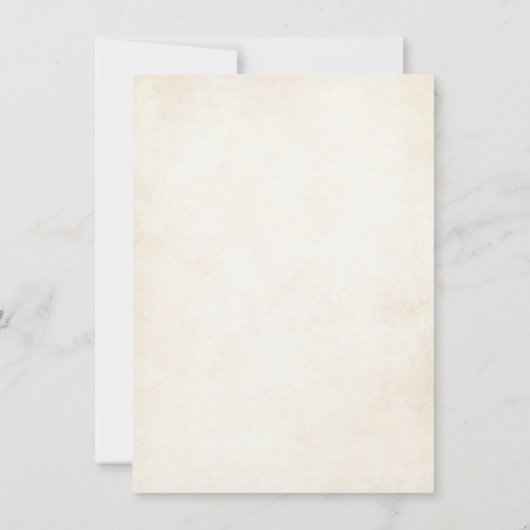 緑素朴の写真が日付を救う 招待状 (裏面)