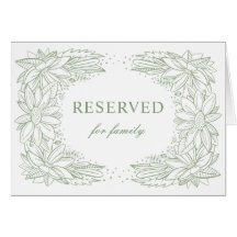 緑素朴の結婚フローラ国の予約された記号