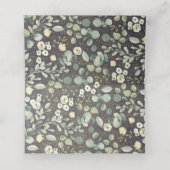 緑素朴の結婚木 |特殊パーティー プレイスカード (内部開封)