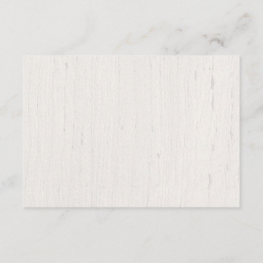 緑素朴の葉植物結婚式RSVP エンクロージャーカード (裏面)