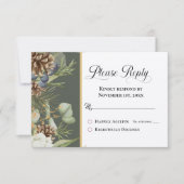 緑素朴のWoodland Pineconesに返信 (正面)