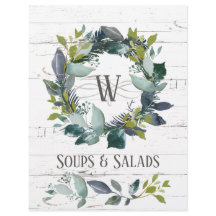 緑素朴リースレシピ仕切り