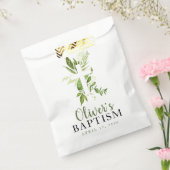 緑素朴十字洗礼 フェイバーバッグ (封をした状態)