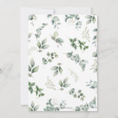 緑素朴園の納屋周囲の庭動物それが男の子だ サンキューカード (裏面)