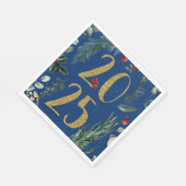 緑素朴園2025青い新年の休日 スタンダードランチョンナプキン (角)