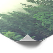 緑素朴林6表結婚座表 ポスター (角)