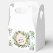 緑素朴植物赤ちゃんシャワー1st誕生日 フェイバーボックス (オープン)