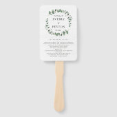 緑素朴樹結婚の式計画 ハンドファン (正面)