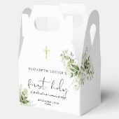 緑素朴第一エレガント聖餐式 フェイバーボックス (オープン)