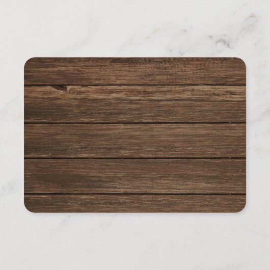 緑素朴色の赤ちゃんシャワーブックにベビーを灯す エンクロージャーカード (裏面)